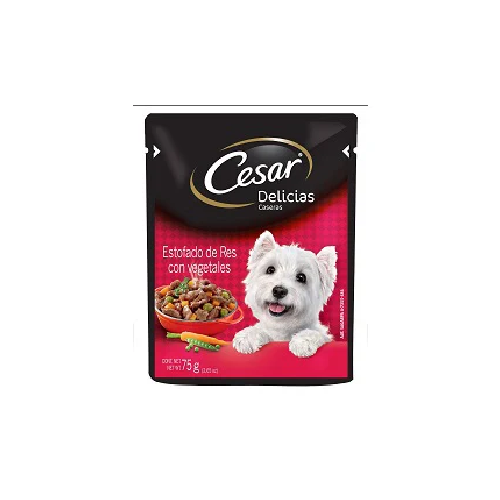 Cesar de res y vegetales