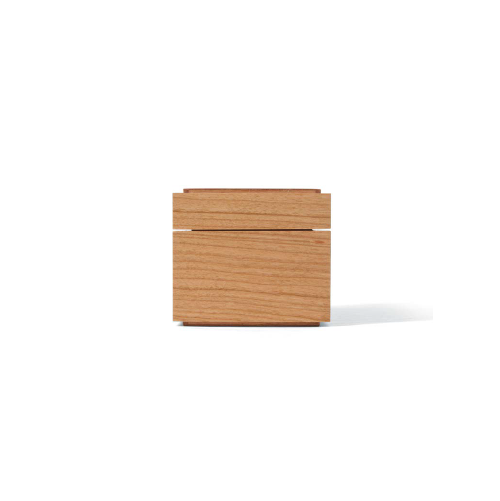 Caja rectangular natural