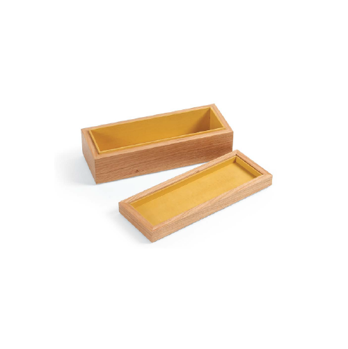 Caja rectangular natural