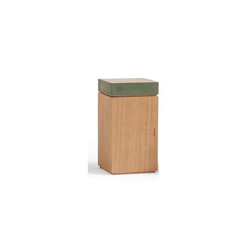 Caja rectangular verde
