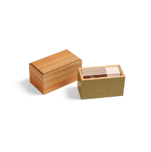 Caja porta notas, tarjetas, y postales