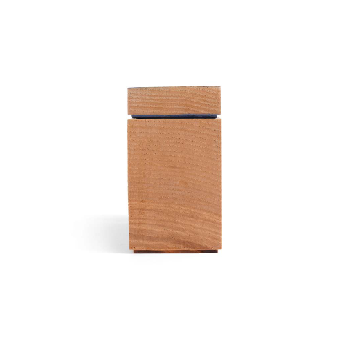Caja rectangular azul
