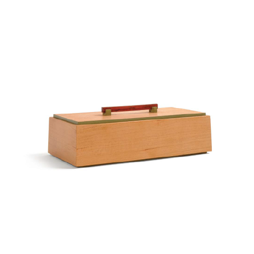 Caja rectangular acolchada