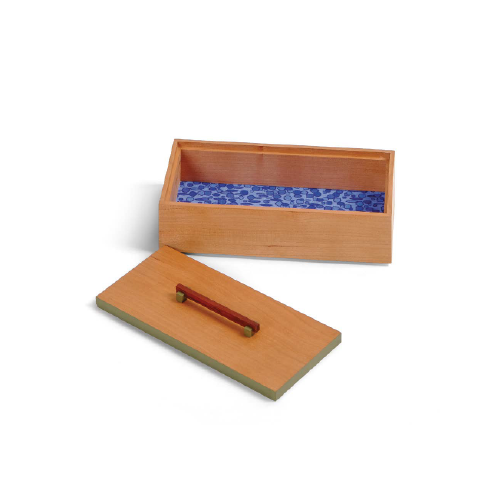 Caja rectangular acolchada