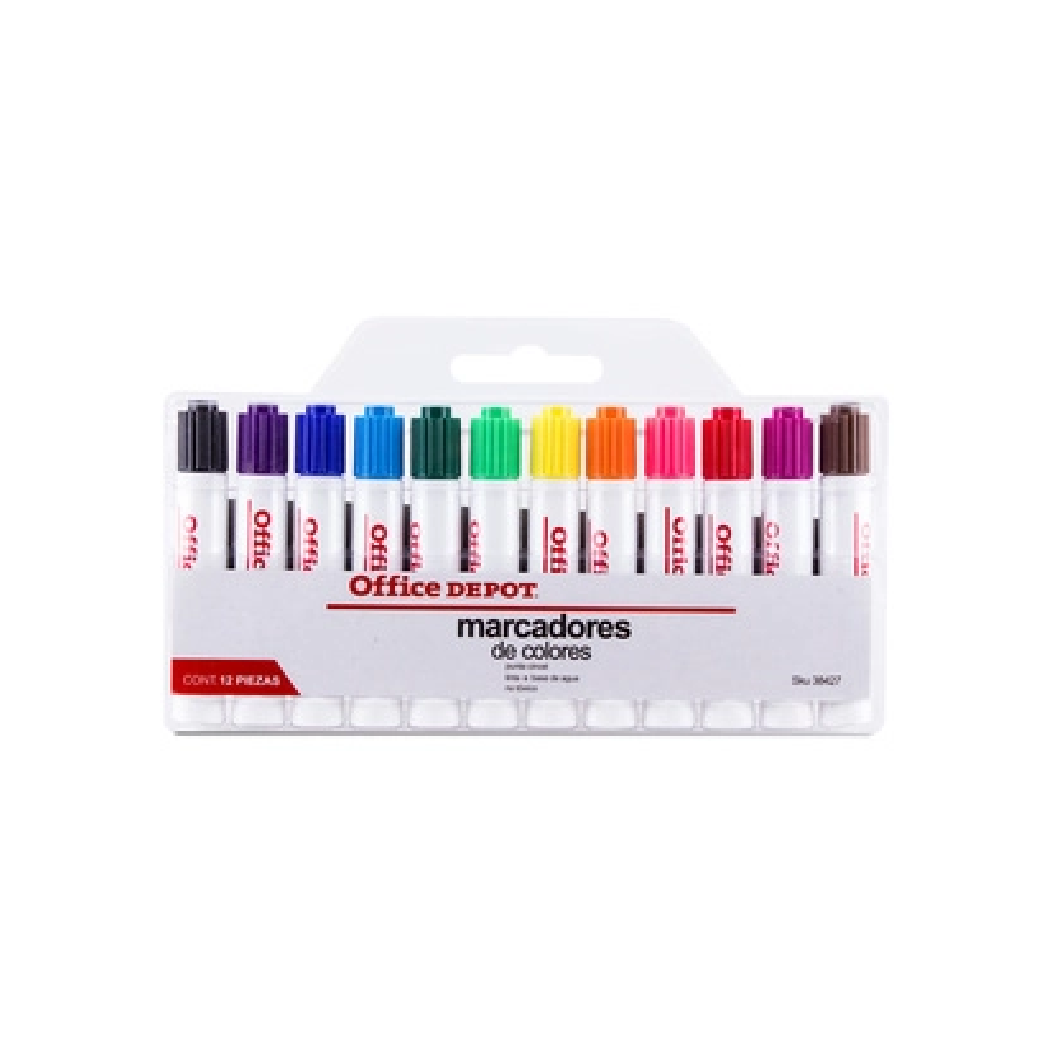 Marcador base de agua Office Depot