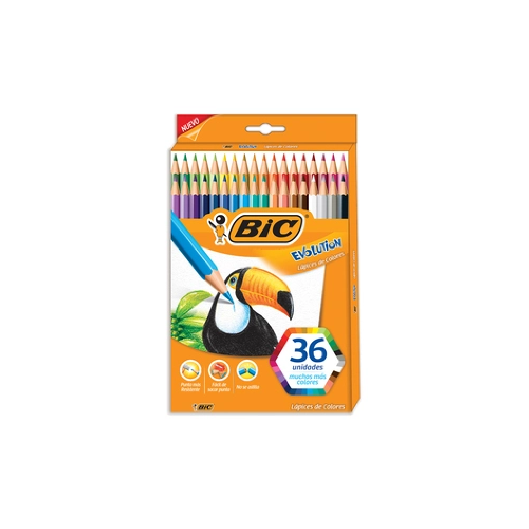 Colores Bic Evolution
