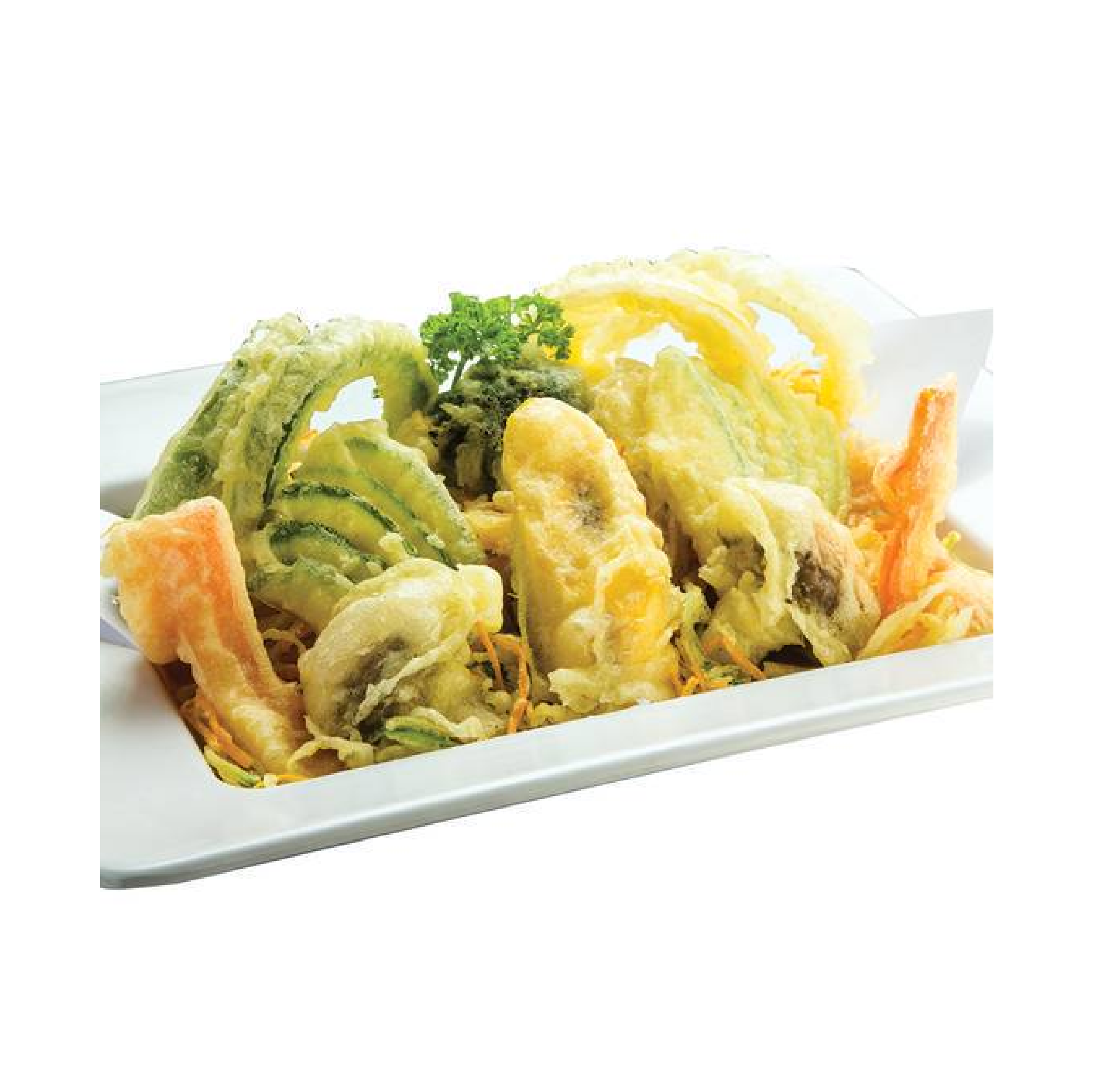 Tempura de salmón