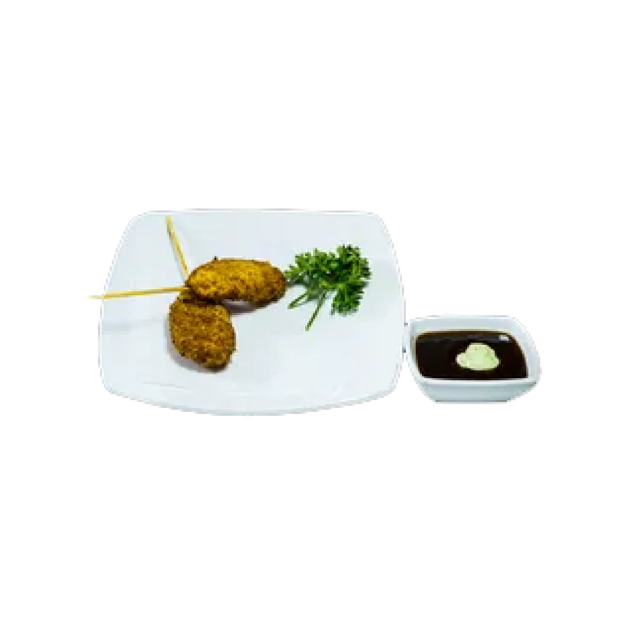 Kushiage de plátano
