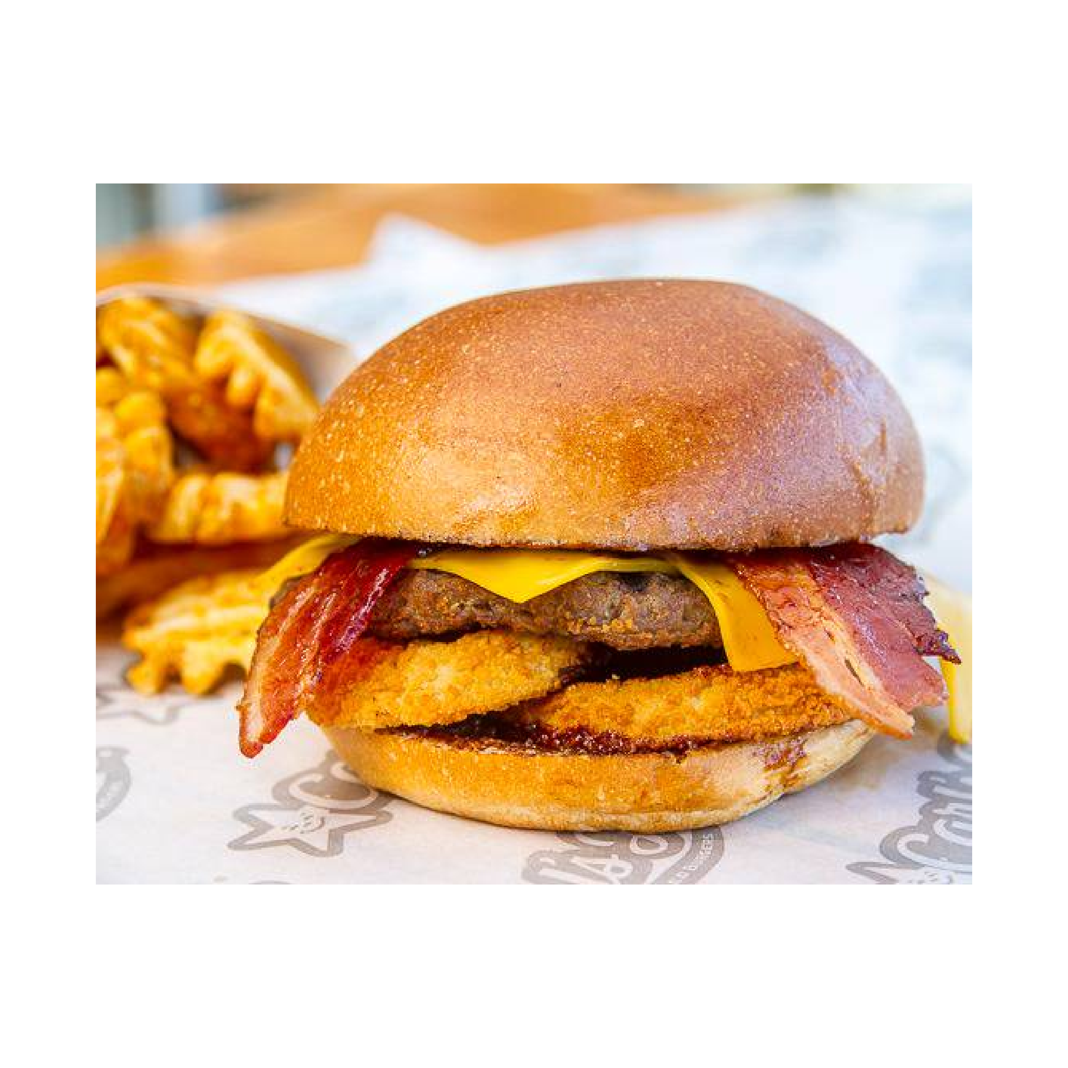 Western Bacon Cheeseburger