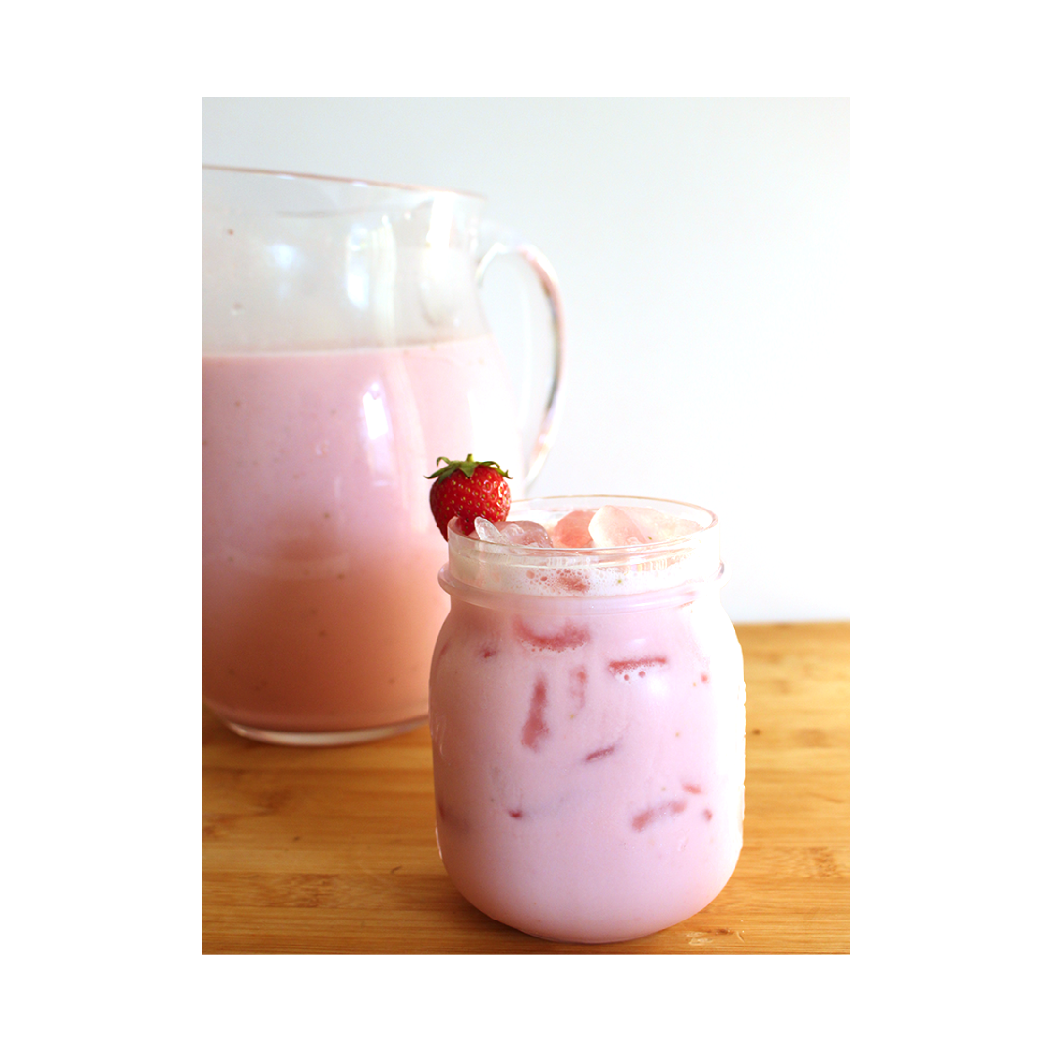 Agua de Fresa