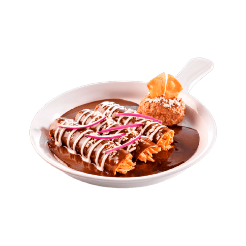 Enchiladas de mole