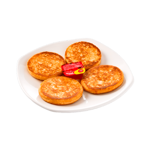 Bísquets con mermelada de fresa
