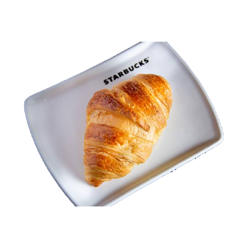 Croissant Mantequilla recién horneado
