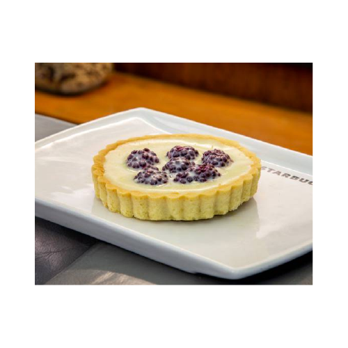 Tarta de moras con chocolate blanco