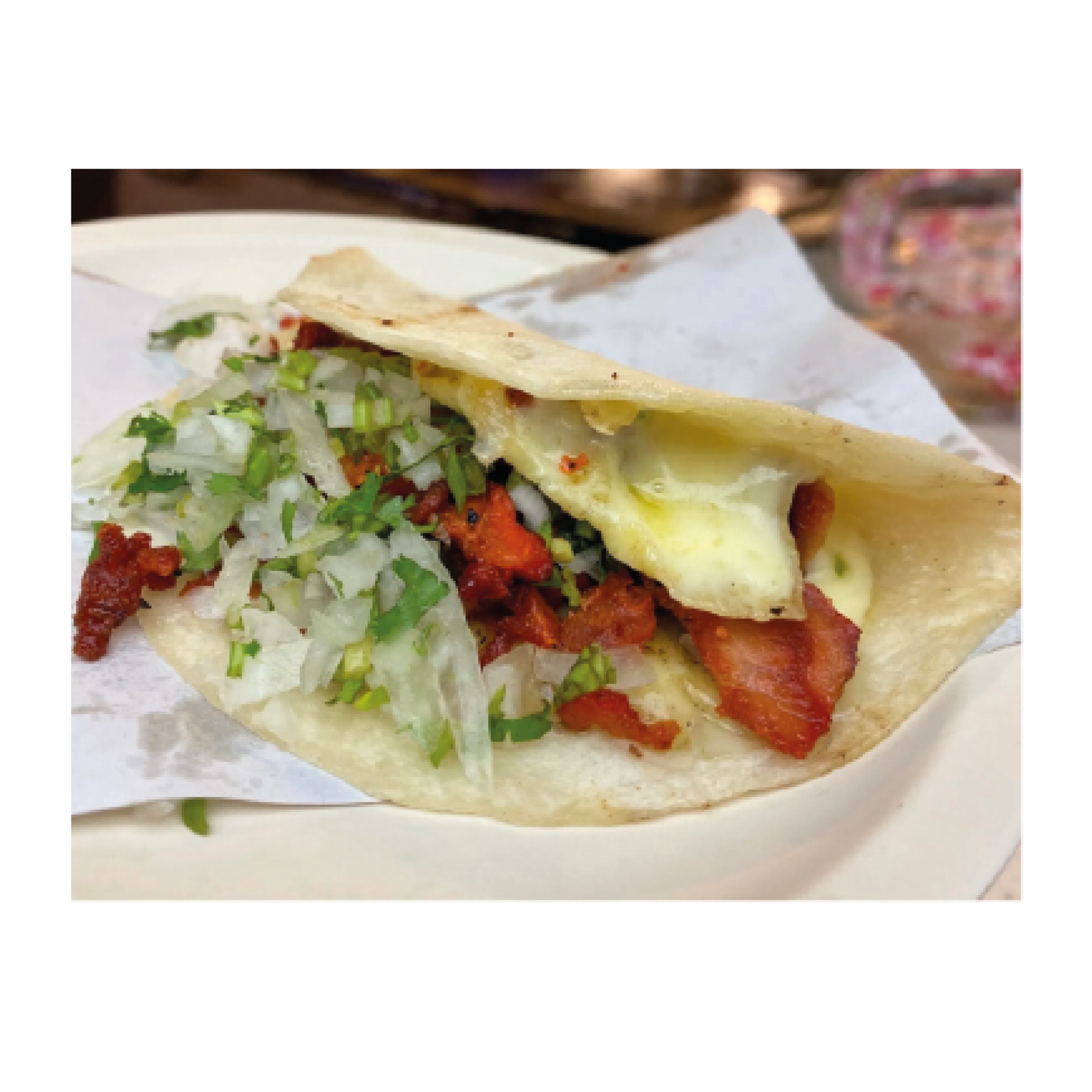 Quesadilla de pastor