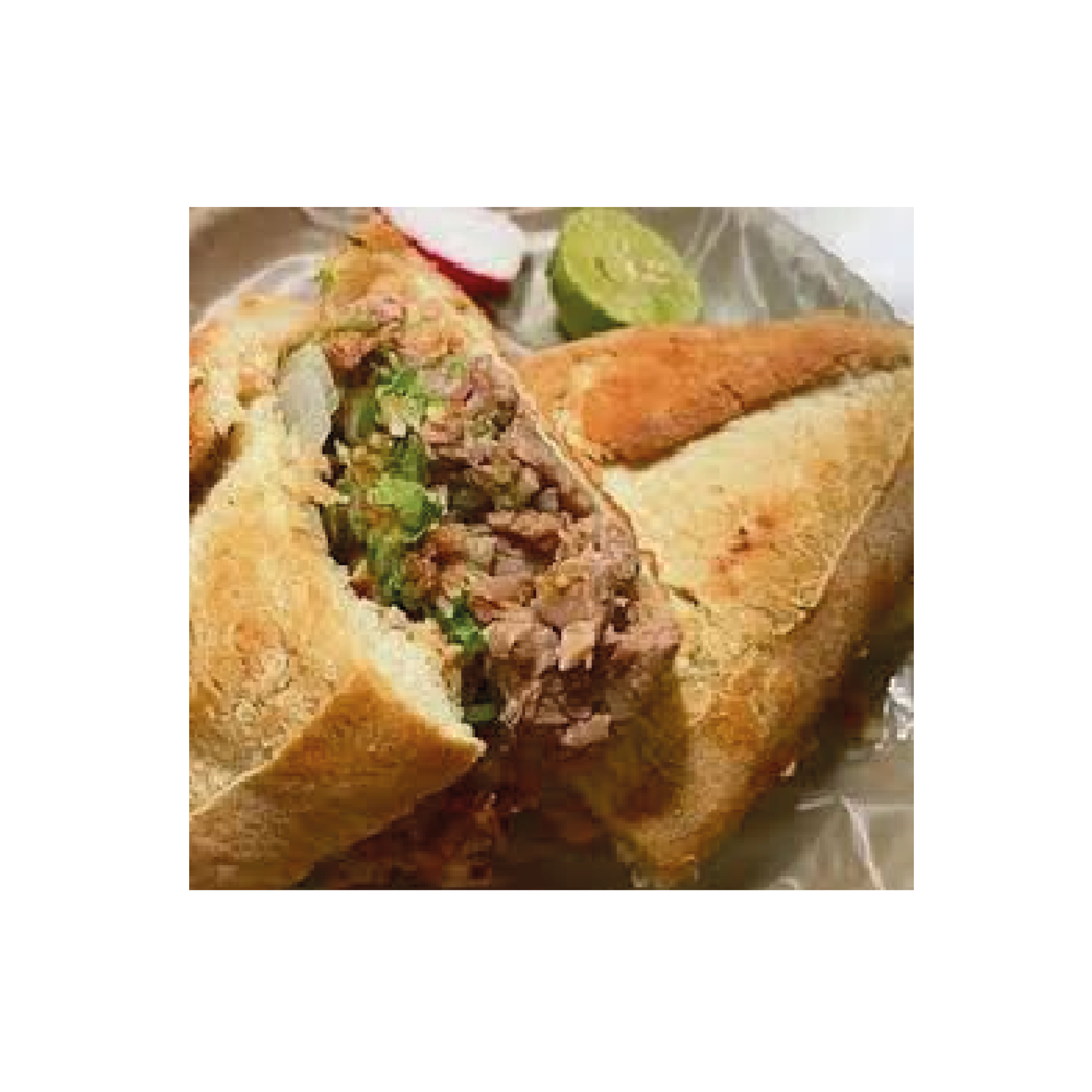 Torta de suadero