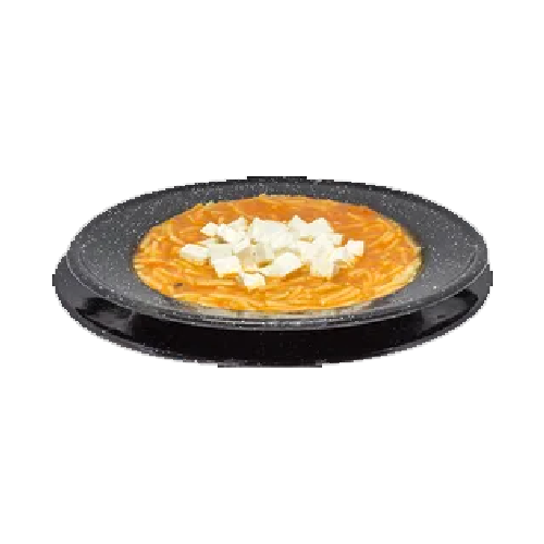 Sopa de fideo con queso panela