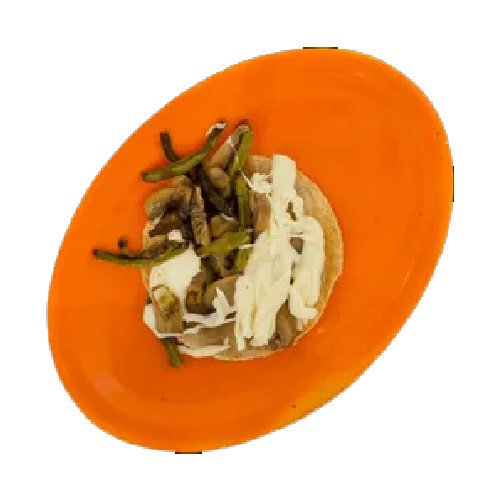 Taco vegetariano