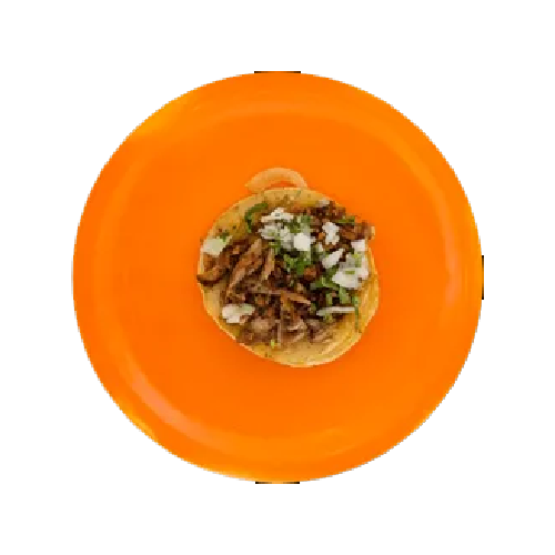 Taco campechano con queso