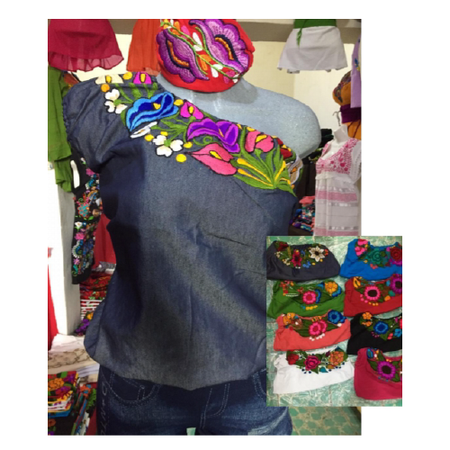 Blusa Manga Zinacantan