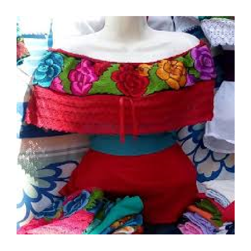 Blusa Campesina Bordada