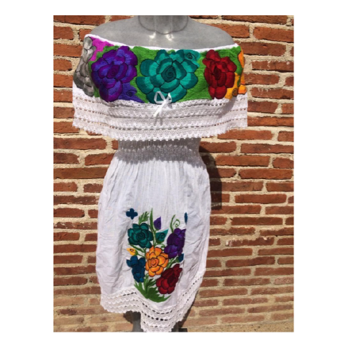 Vestido Zinacantan Corto