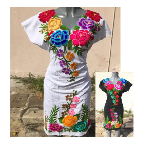 Vestido Hojas