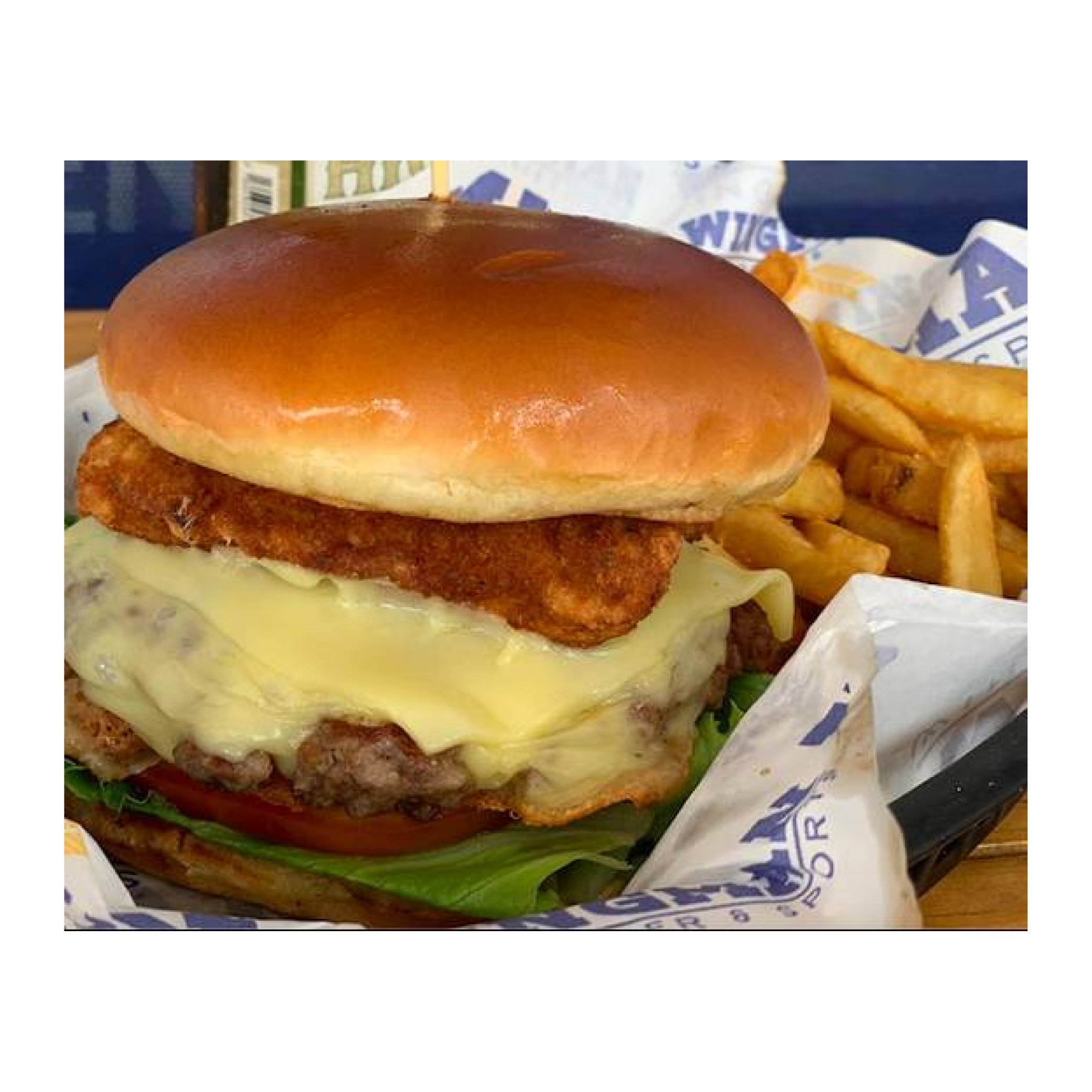 Hamburguesa Full Mouth Cheesy