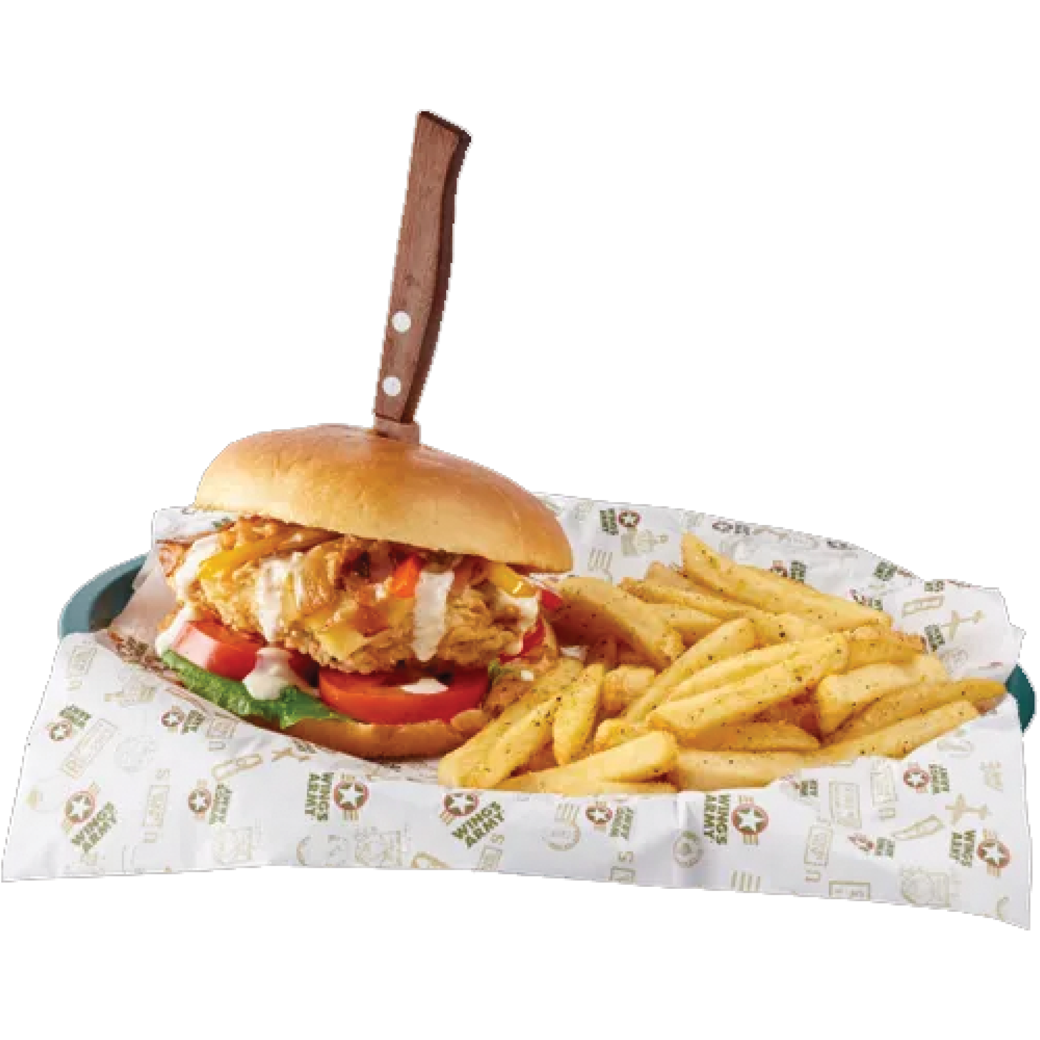 Hamburguesa Tender