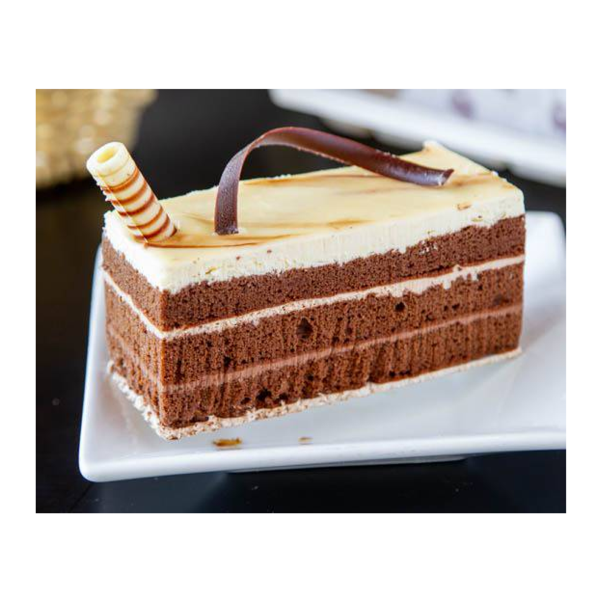 Pastel 4 chocolates