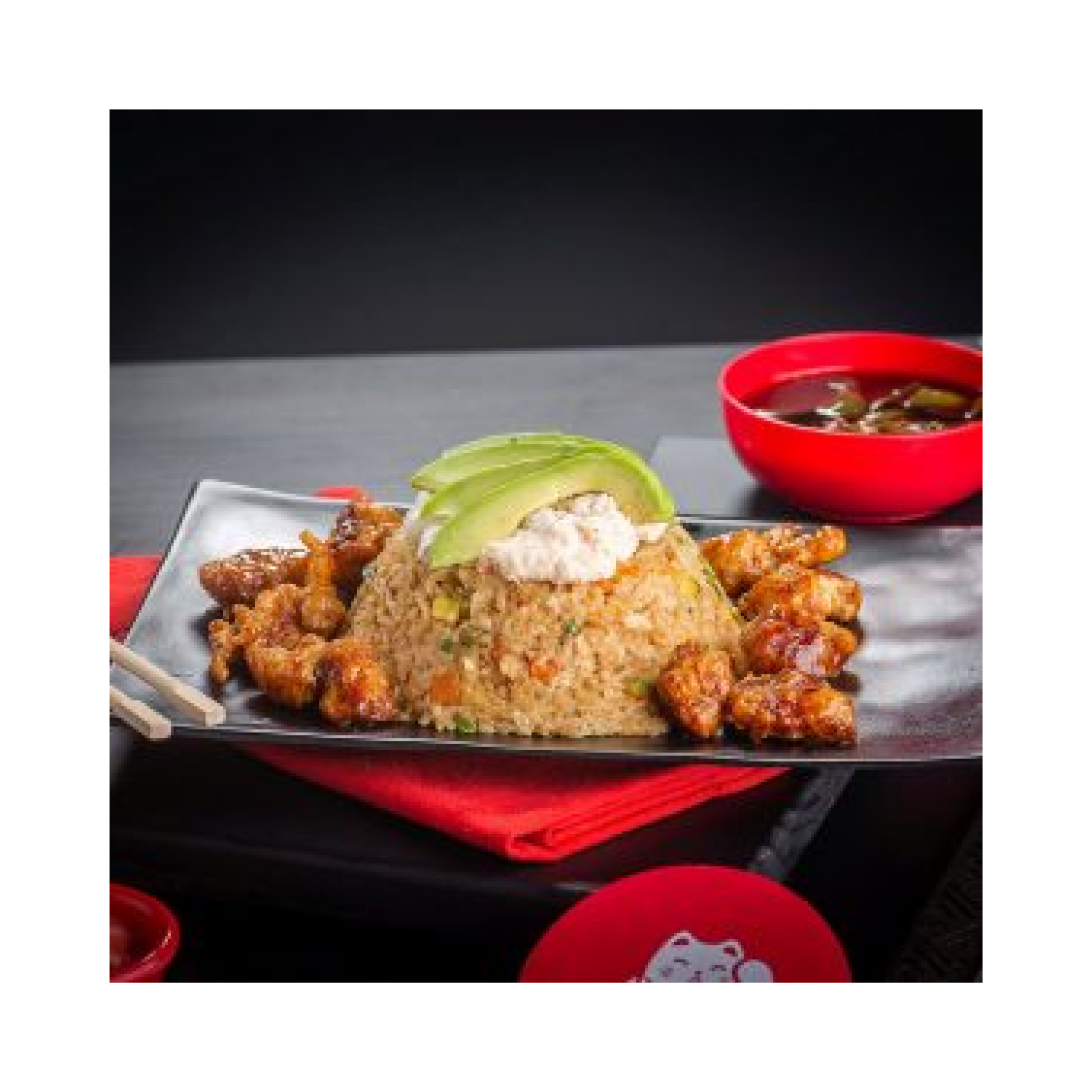 Yakimeshi quilmes de camarón