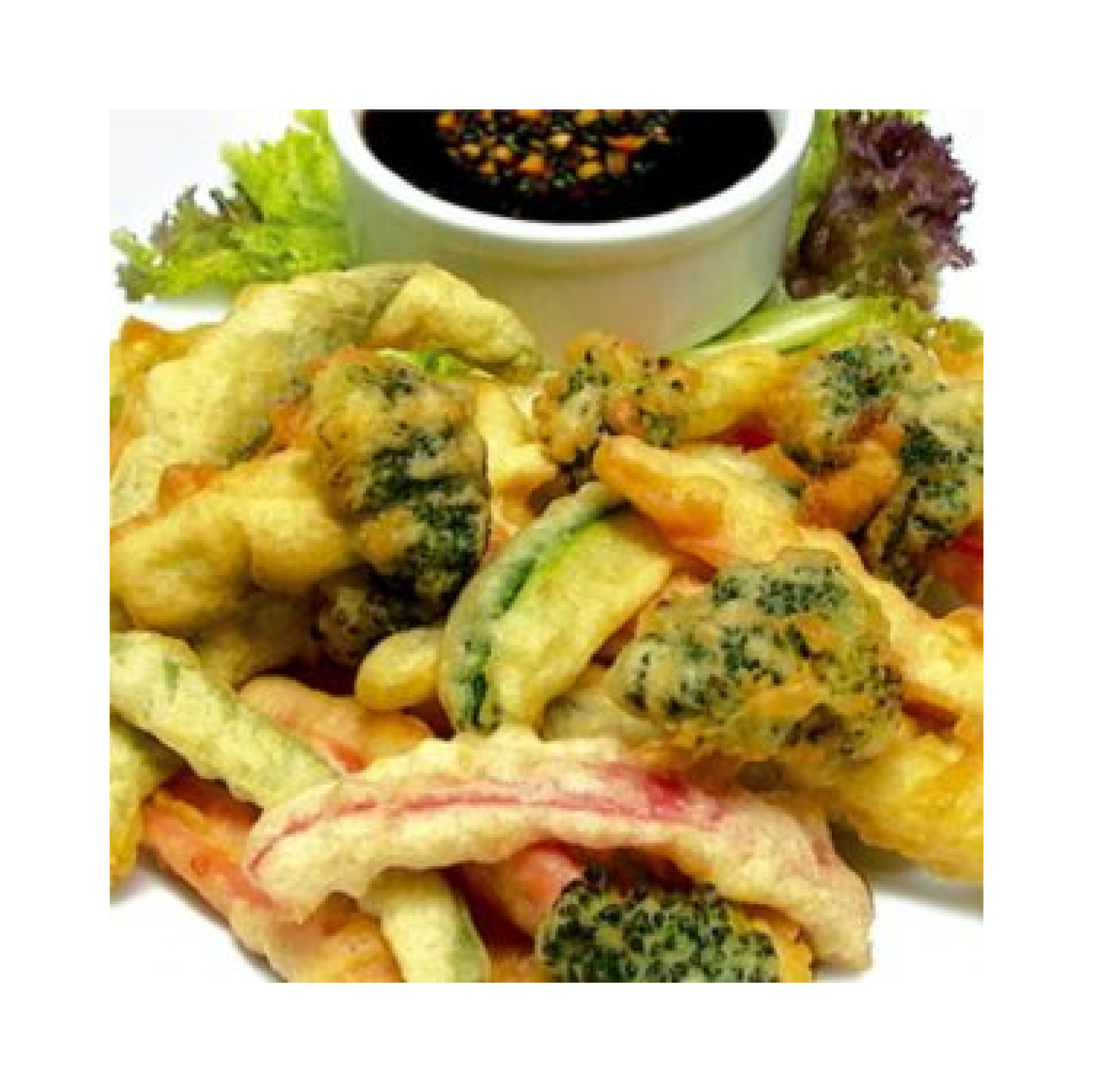 Tempura de camarón