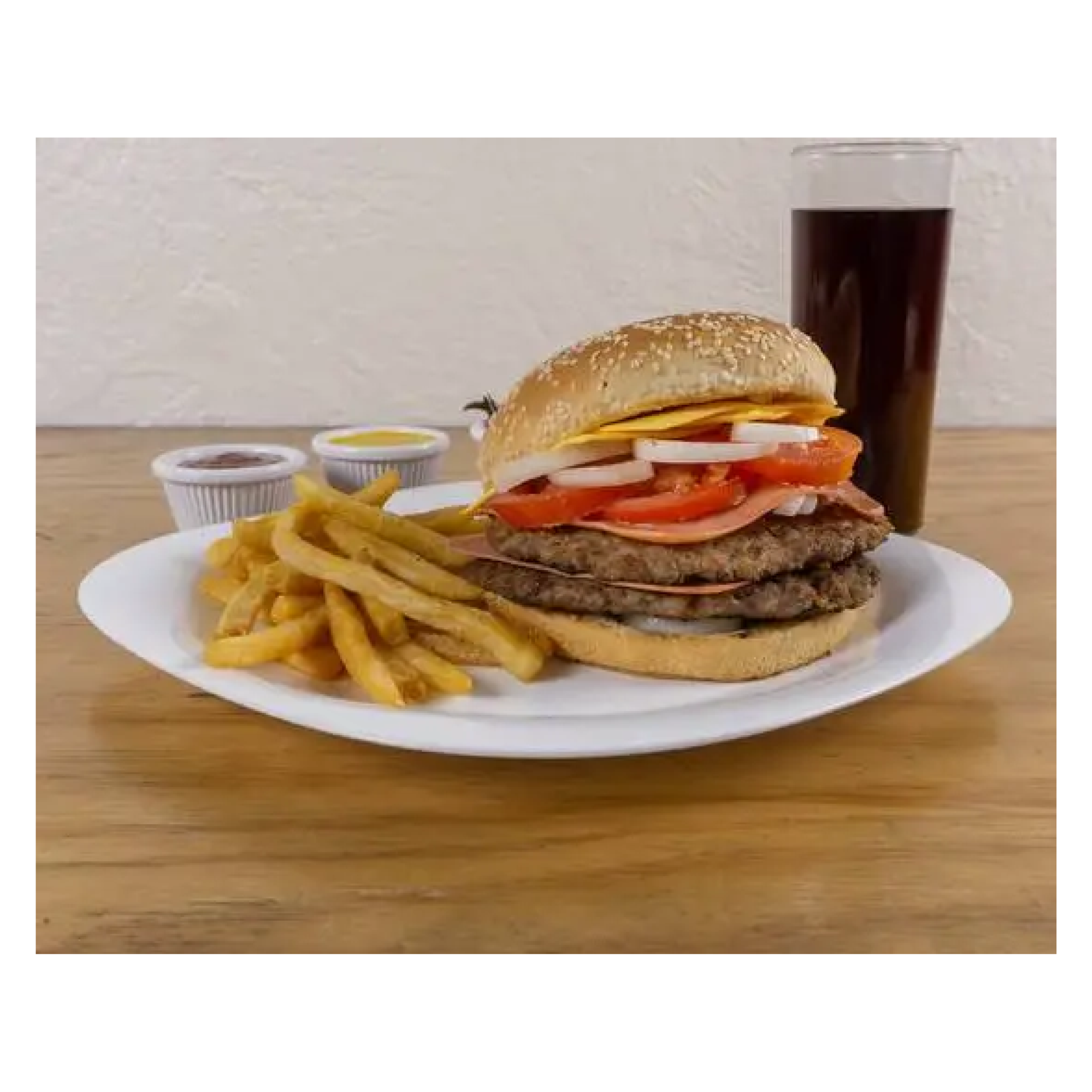 Hamburguesa doble