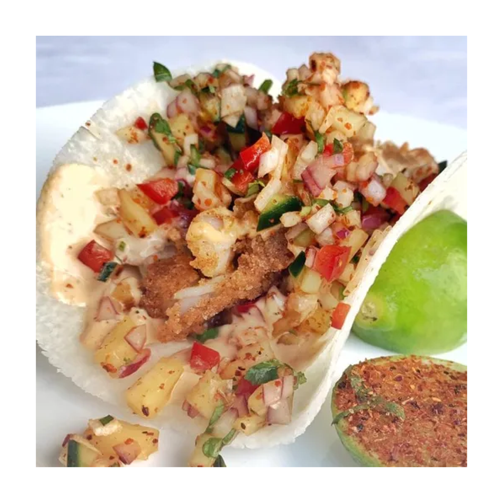 Taquitos tropicales