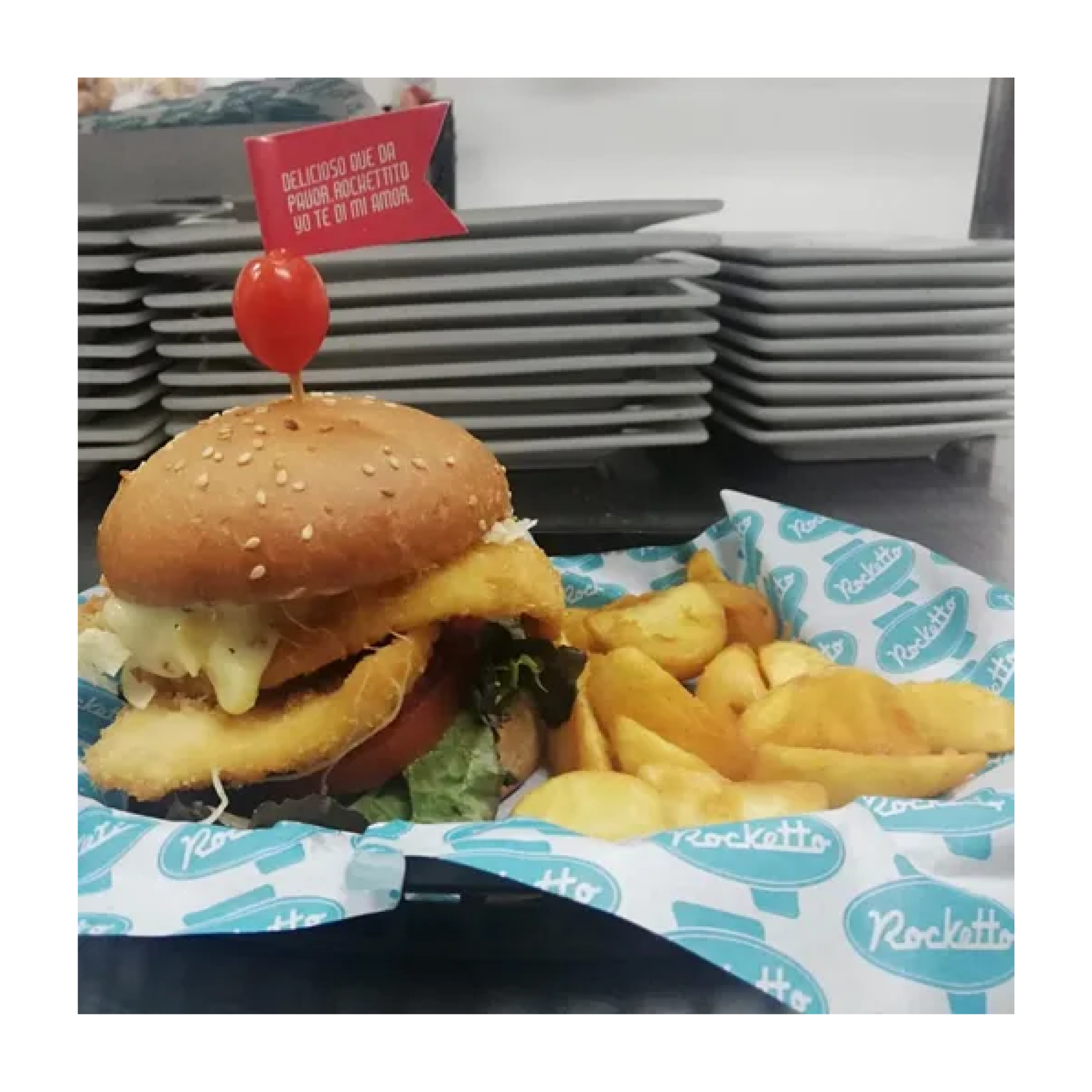 Chicken burger