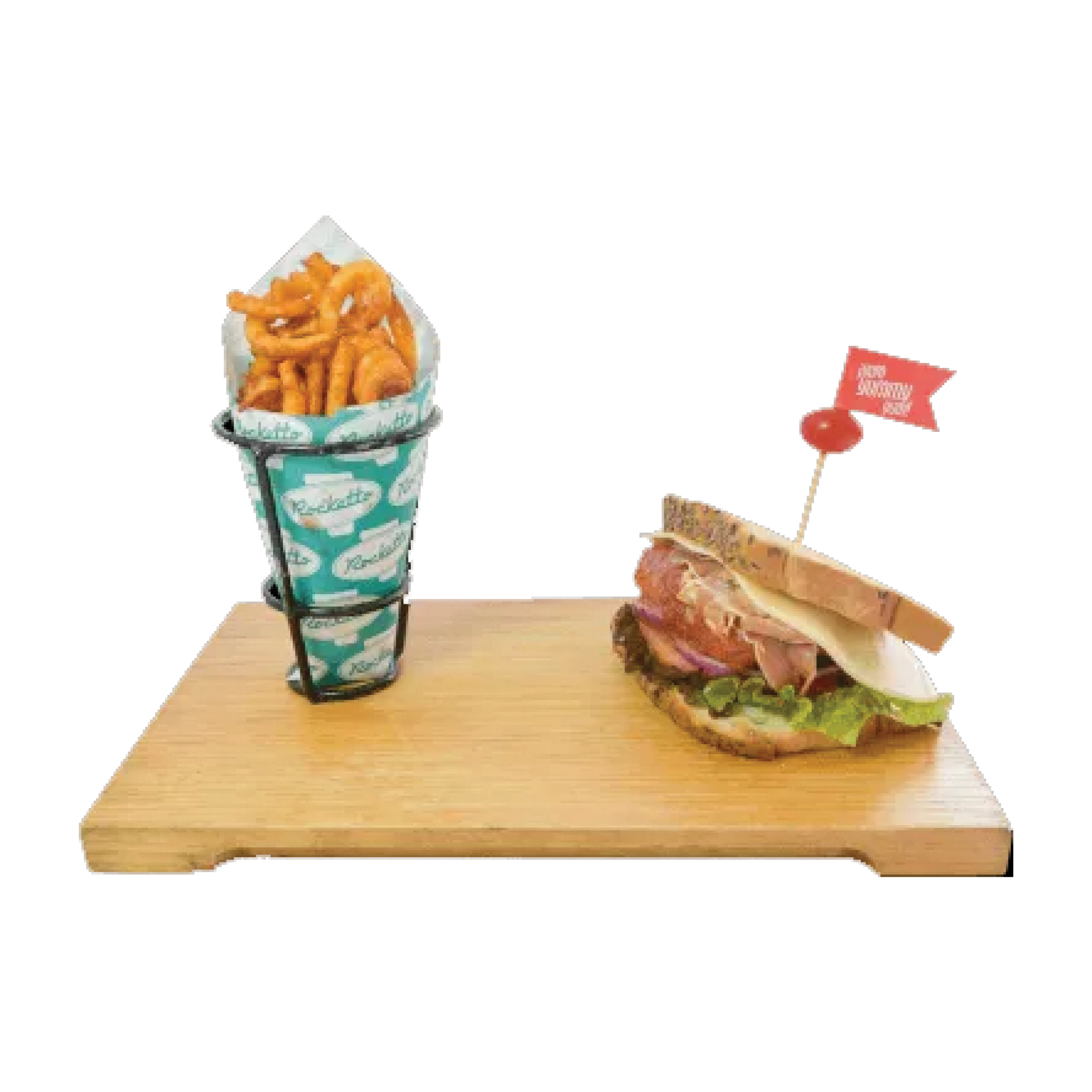 Sandwich Jamón serrano y pollo