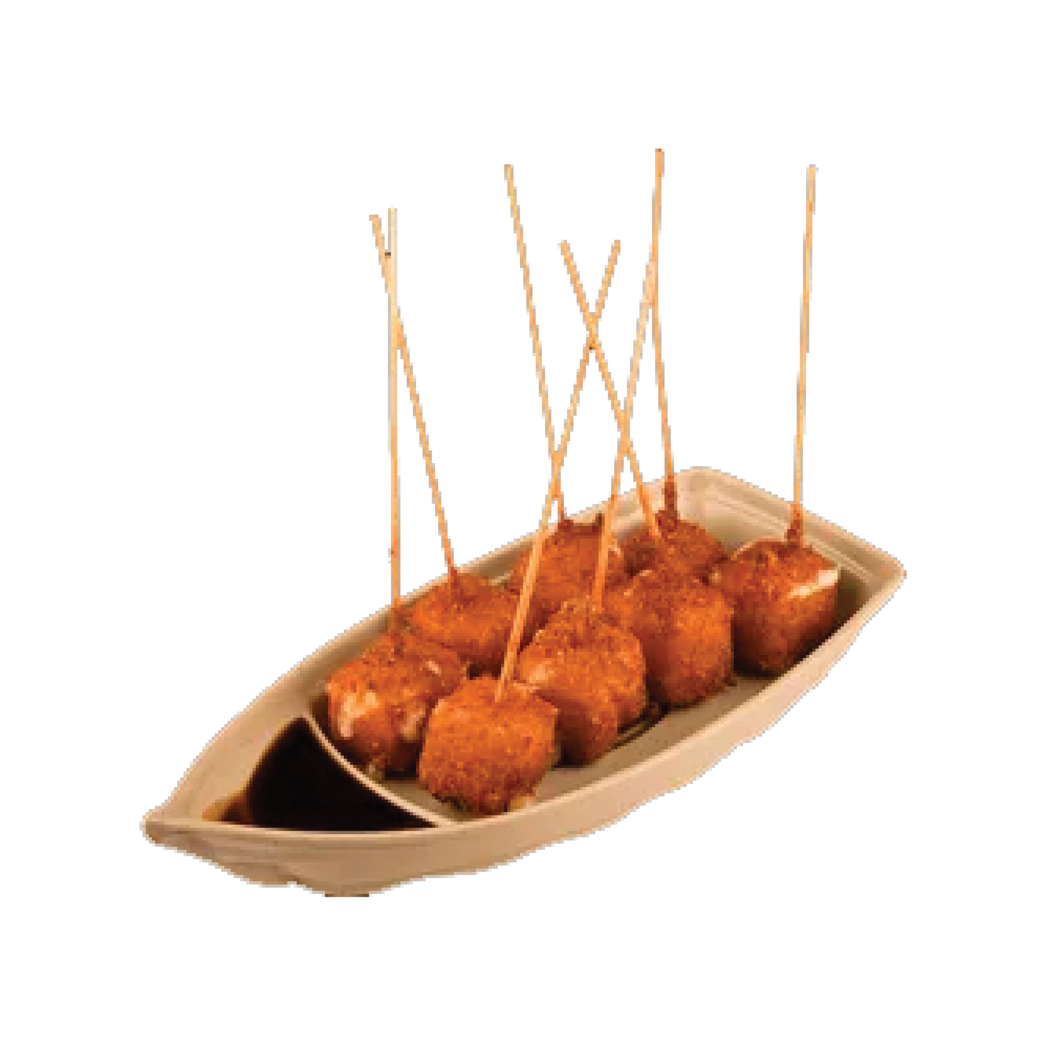Brochetas de queso