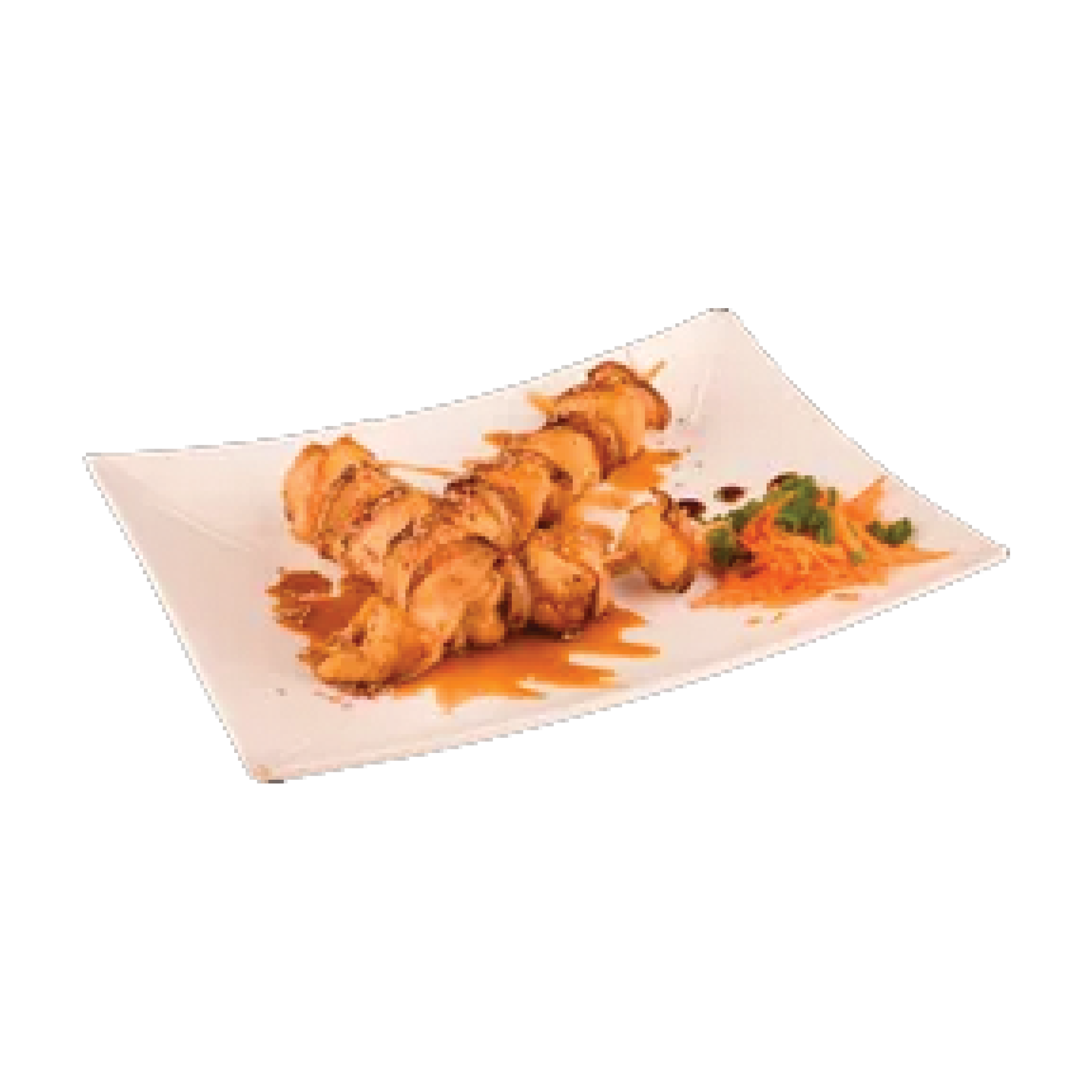 Brochetas de pollo