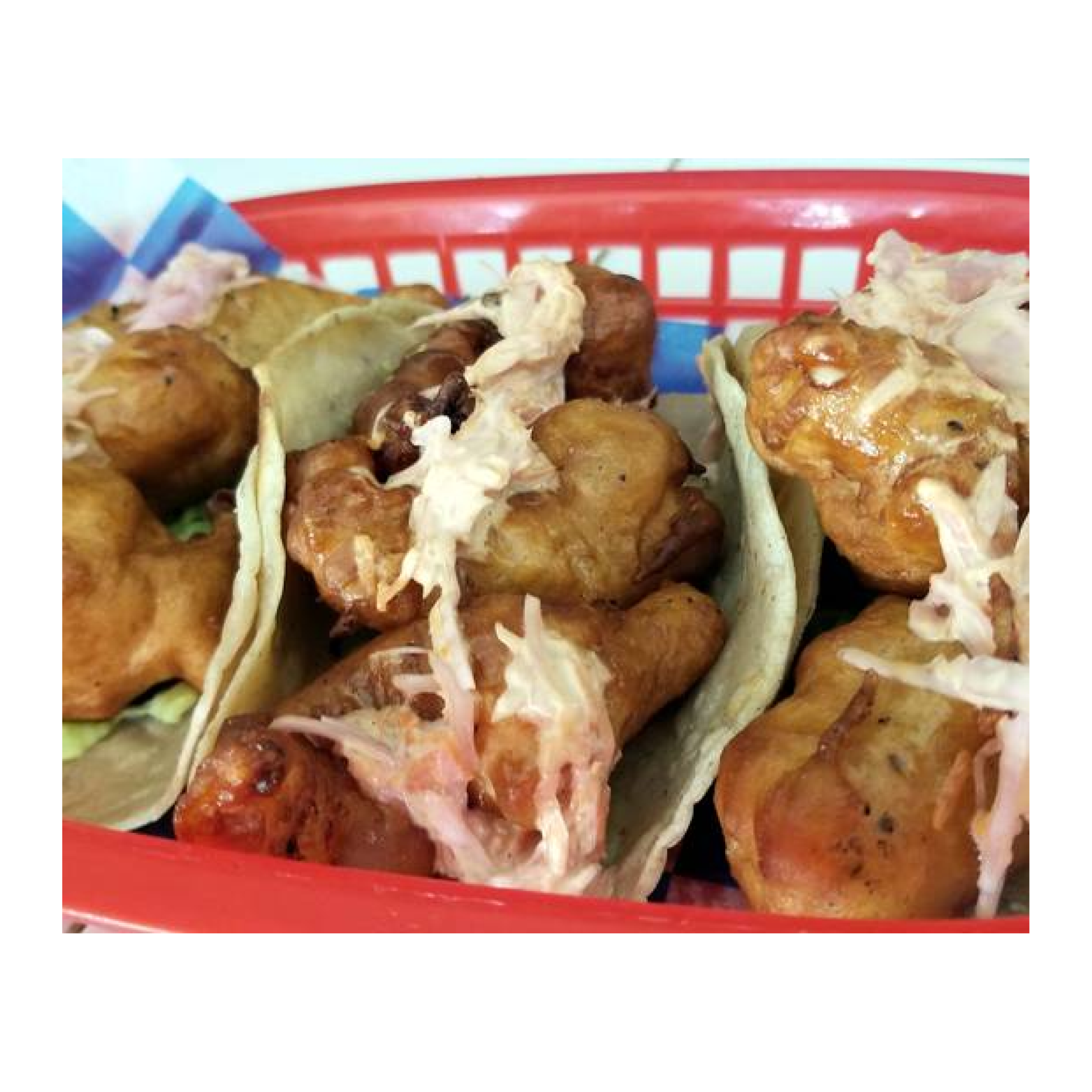 Taco ensenada de camarón
