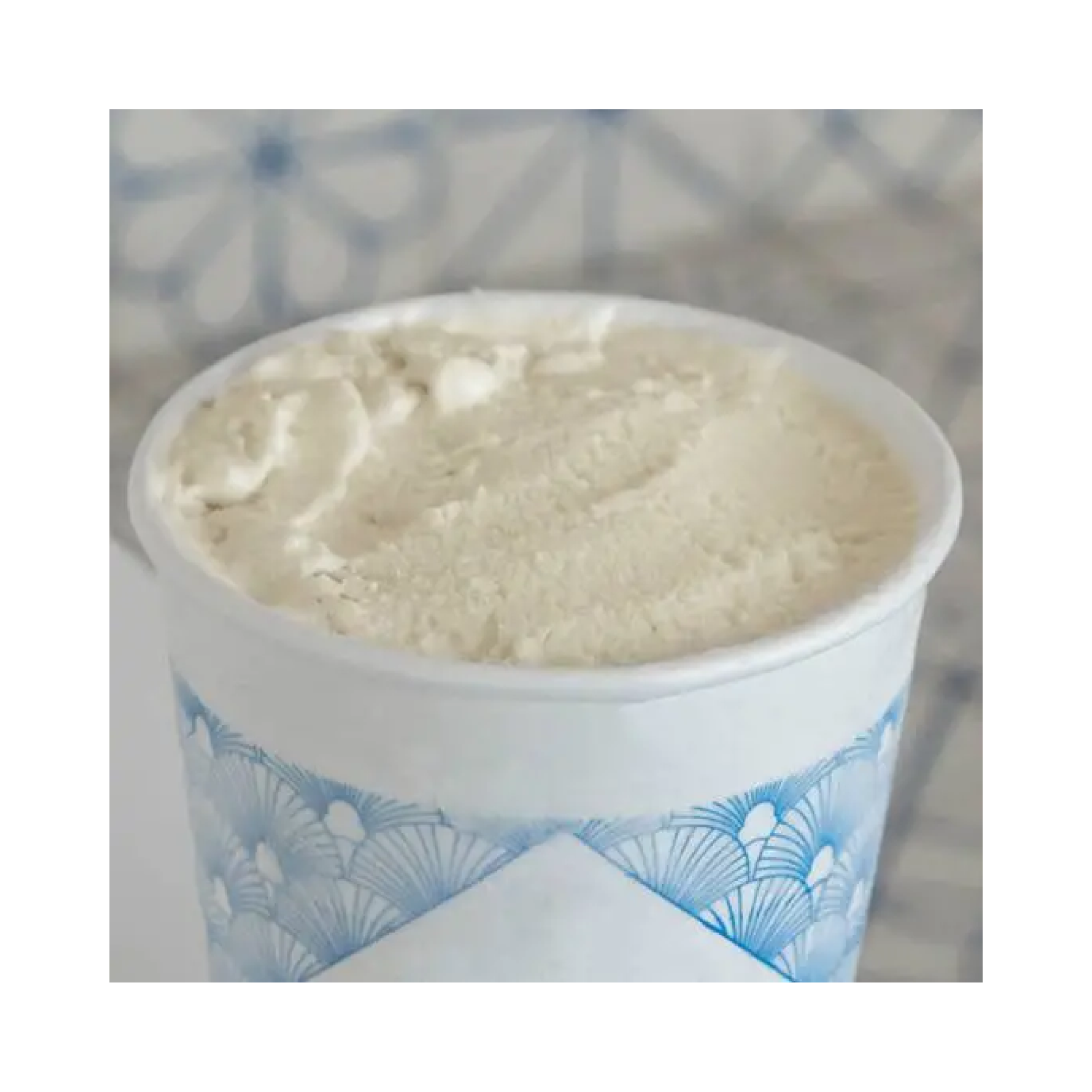Helado de vainilla