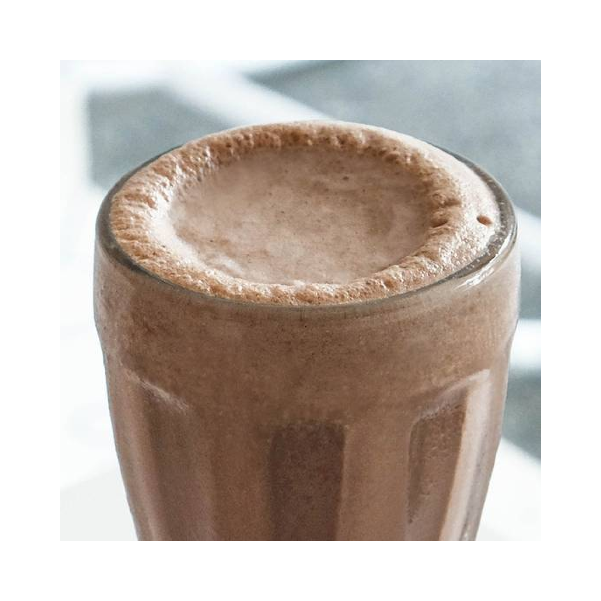 Malteada de chocolate