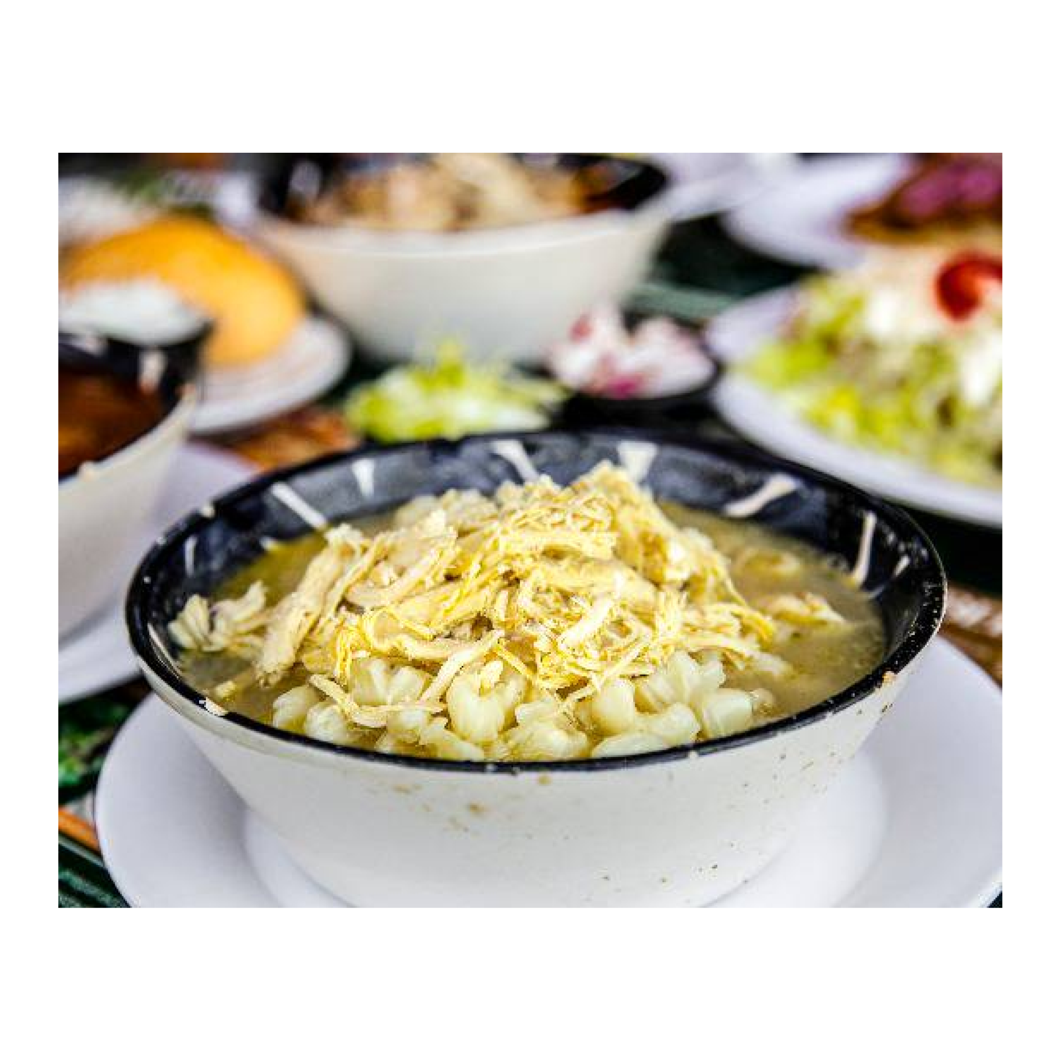 Pozole de pollo
