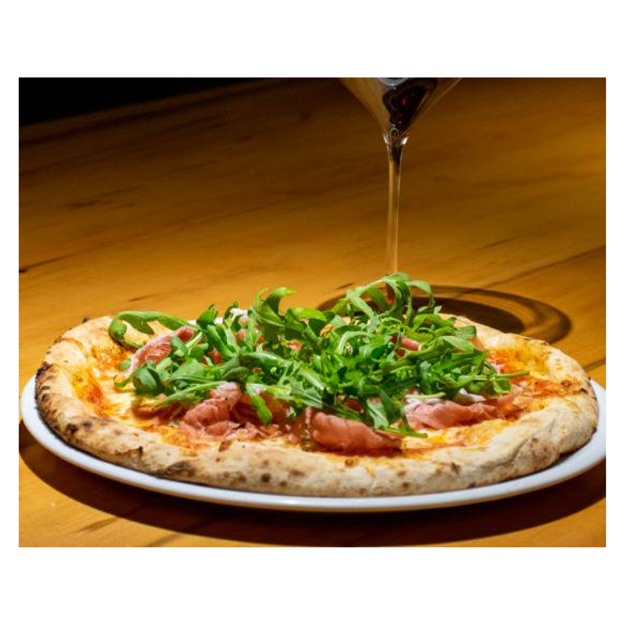 Pizza Prosciutto crudo y arúgula