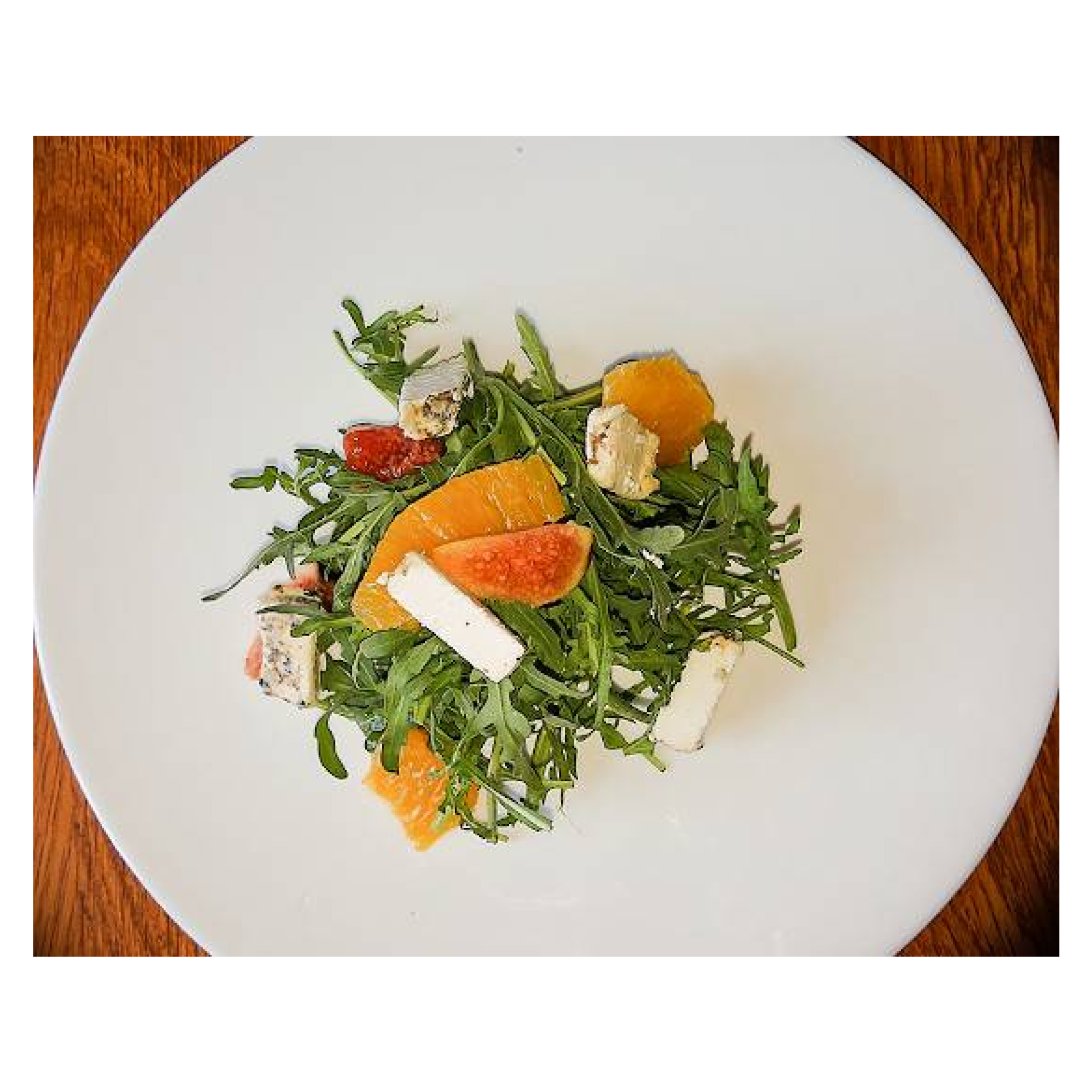 Ensalada de higos y arugula