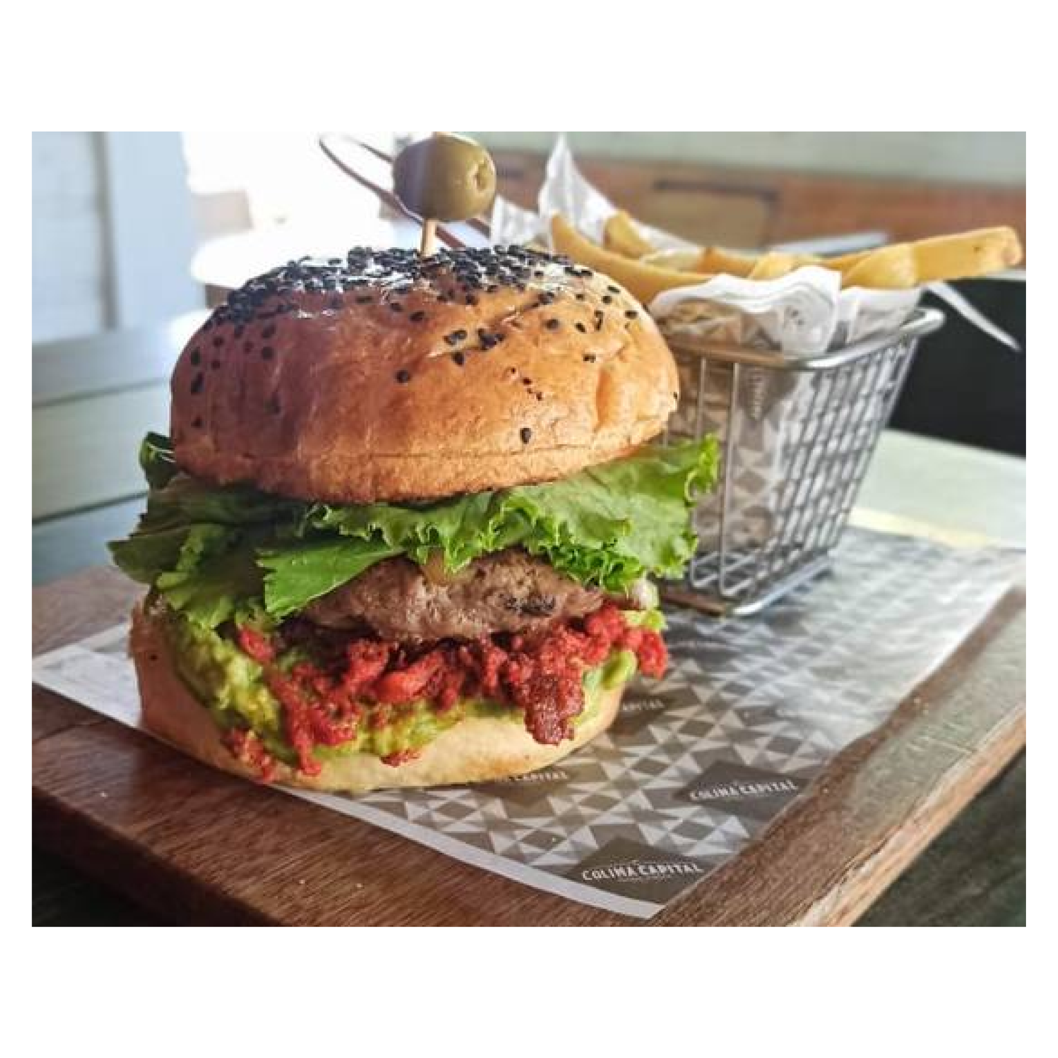Hamburguesa Mexicana