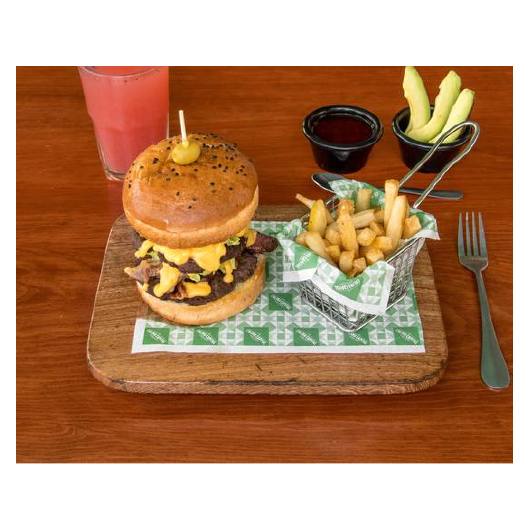 Hamburguesa Cuatro 20