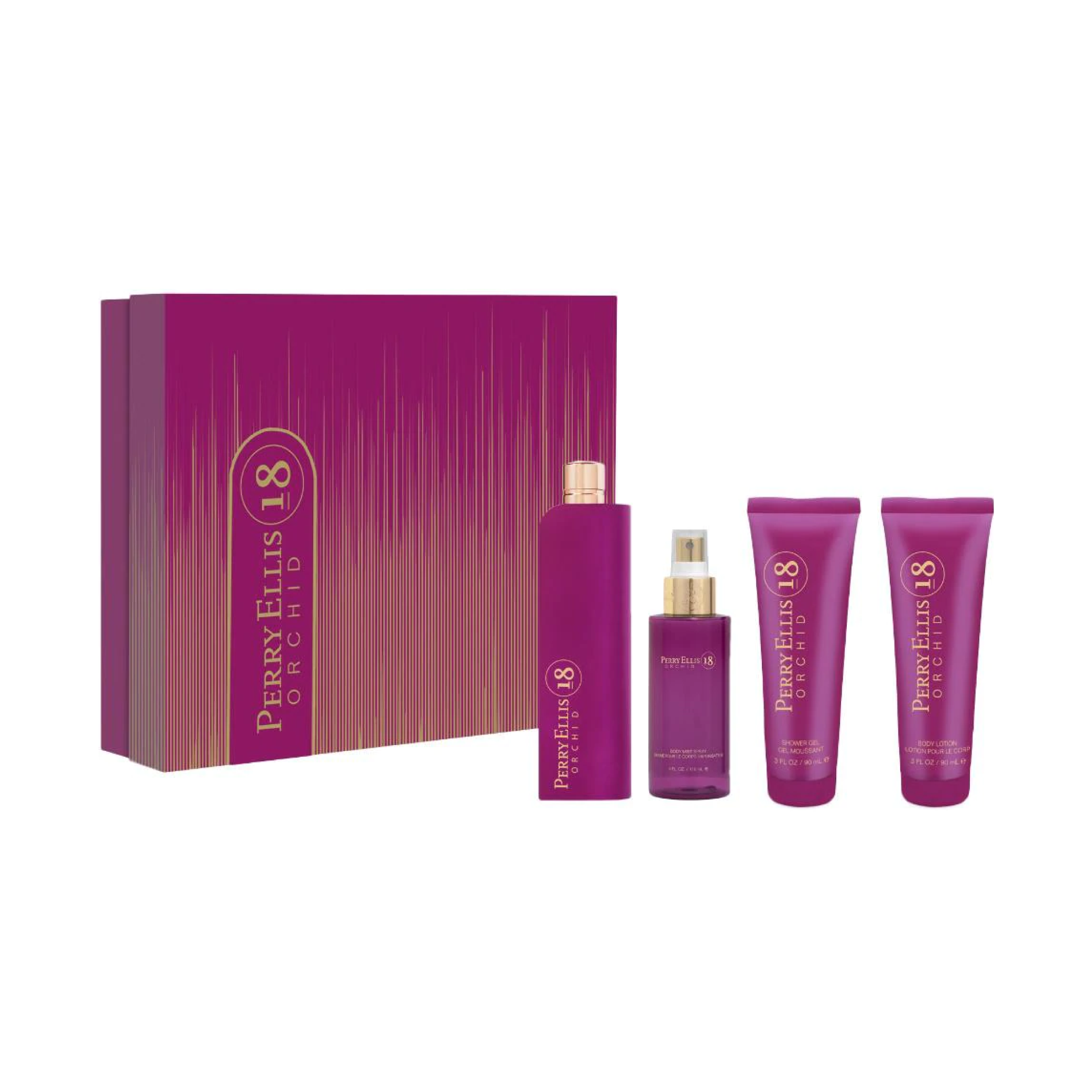 Set Perry Ellis Orchid 18 Eau de Parfum