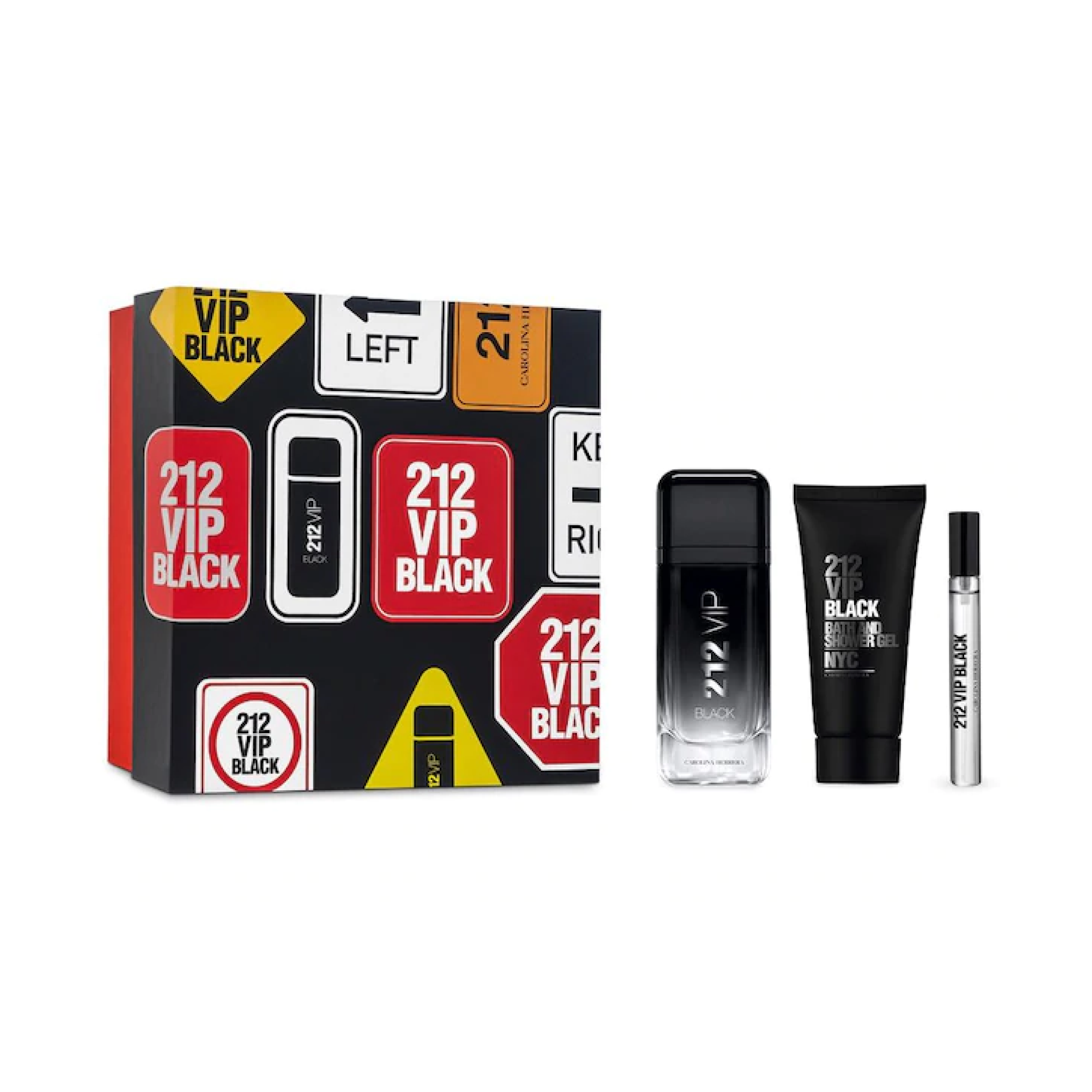 Set Carolina Herrera 212 VIP Black