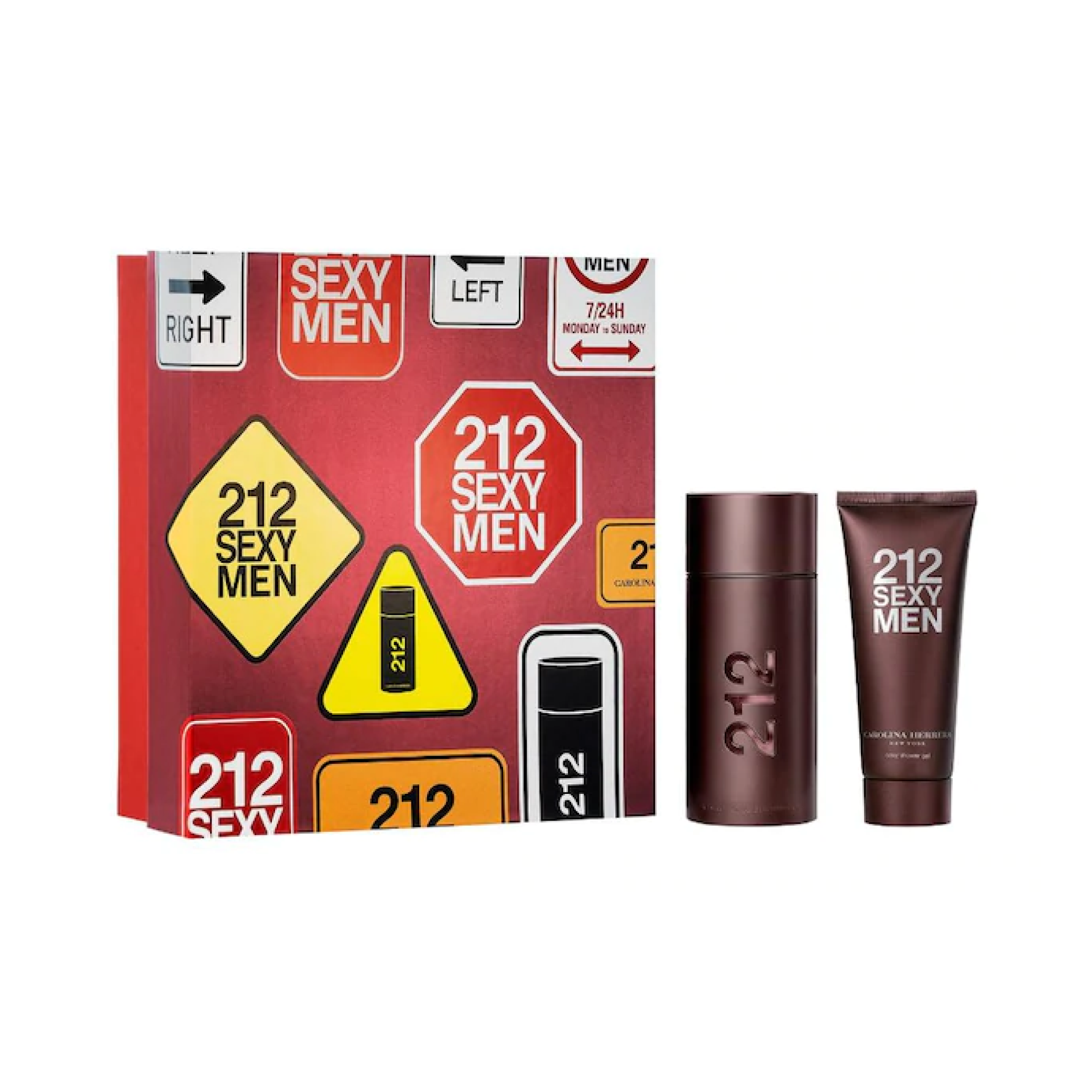 Set Carolina Herrera 212 Sexy Men