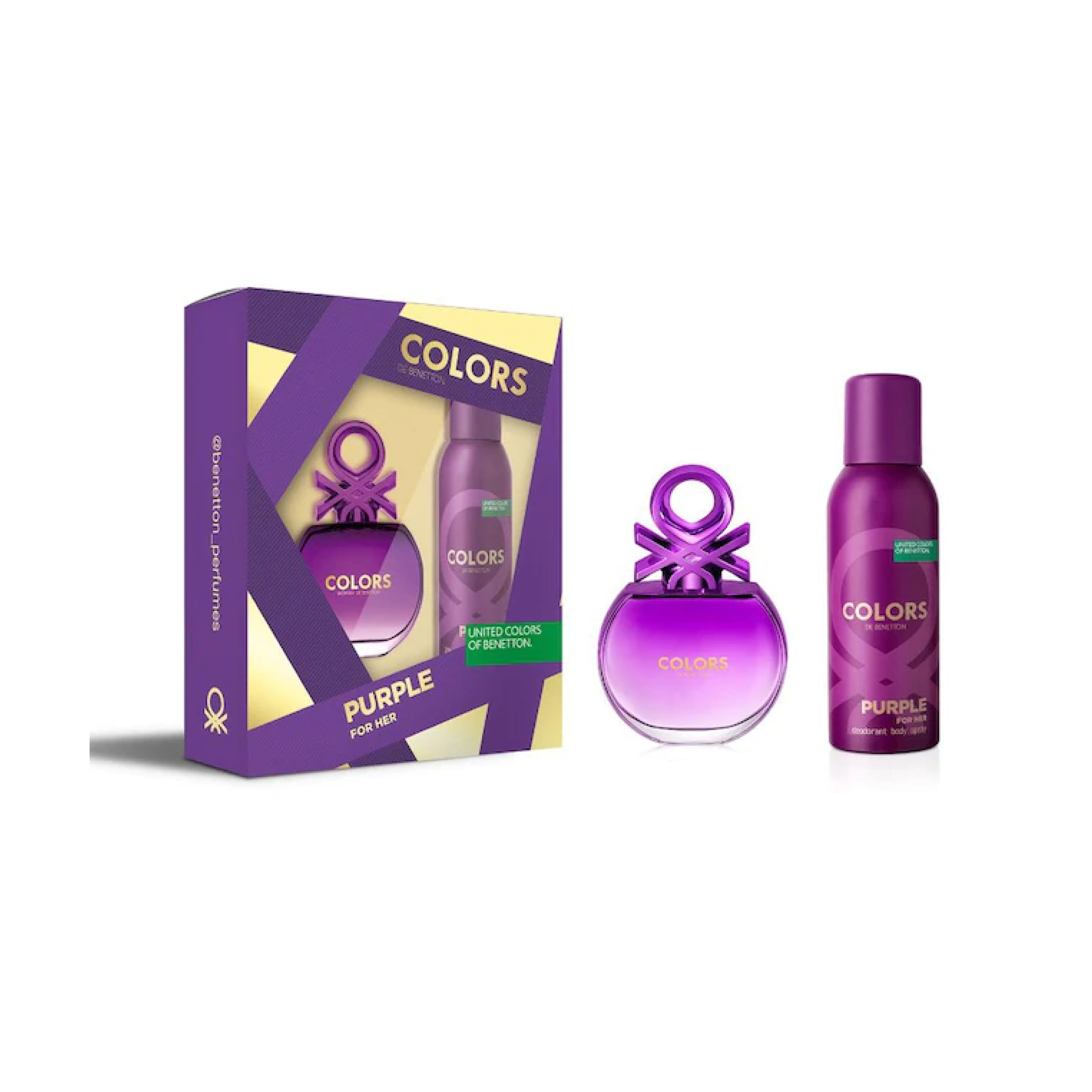 Set Benetton Colors Purple